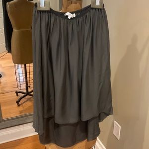 Vintage Ulla Johnson Ray silk skirt size 4